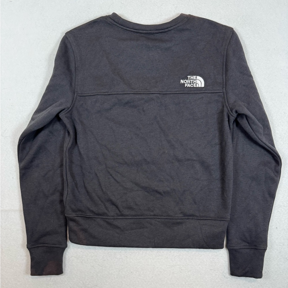 The North Face Deadstock Men's Charcoal Crewneck Sweatshirt - Picture 2 of 3
